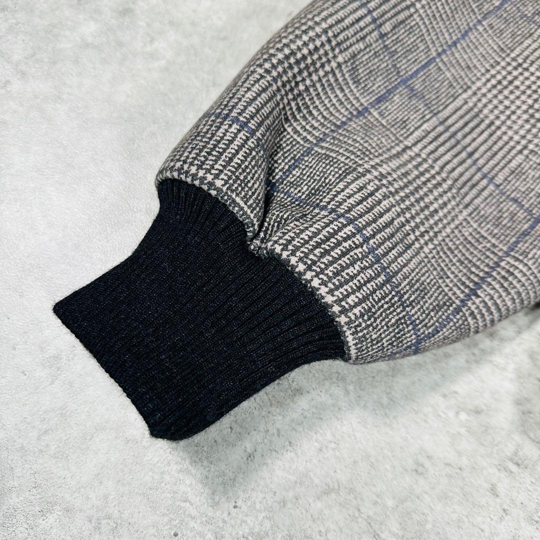 美品 CIRCOLO 1901 チェック柄 フルジップ ブルゾン ジャケット