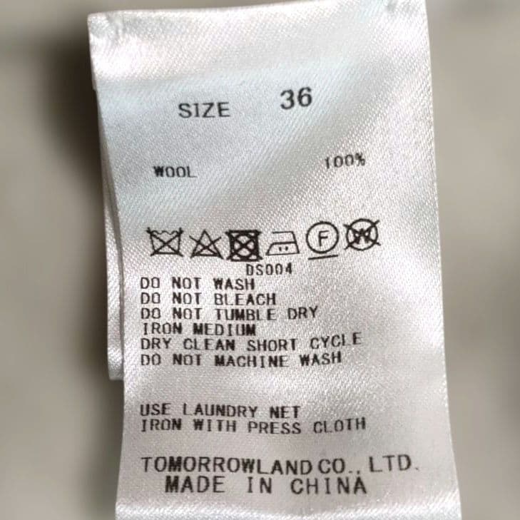 美品 デプレ ダブルフェイスメルトンビーバー ロングコート オーバサイズ 36