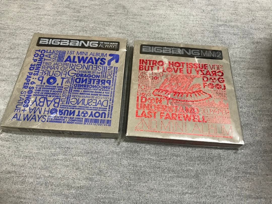 【レア】BIGBANG ミニアルバム 1 2 CD G-DRAGON