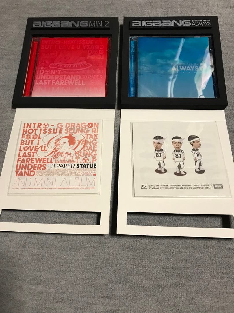 【レア】BIGBANG ミニアルバム 1 2 CD G-DRAGON