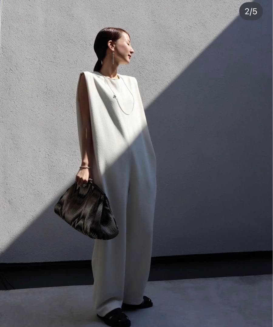 サロペット・オーバーオール・オールインワン louren ette wide overall todayful