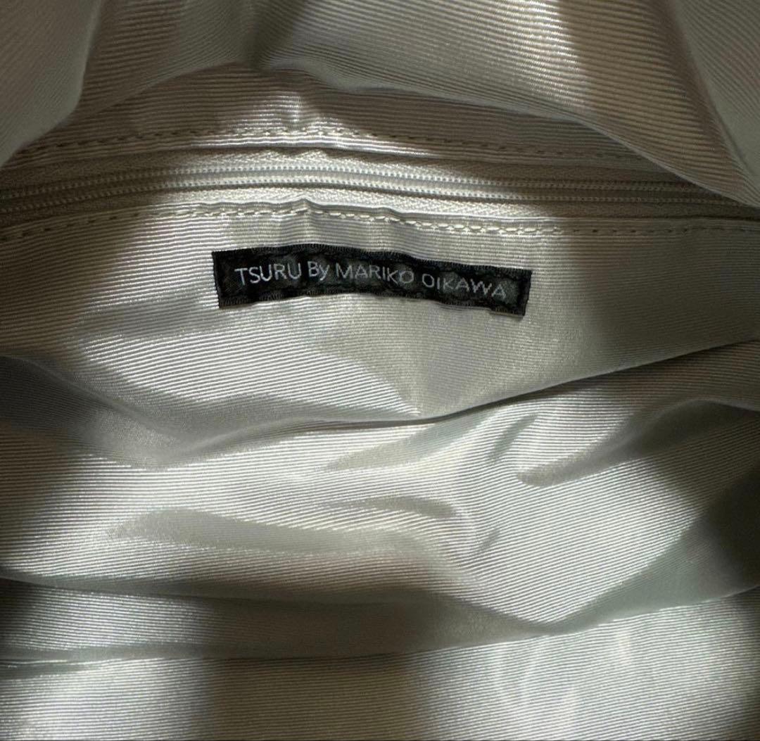 【新品未使用】TSURU BY MARIKO OIKAWAツルバイ刺繍バッグ