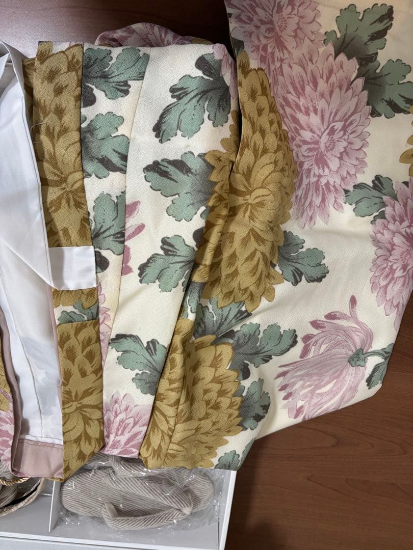 七五三 花柄 着物セット