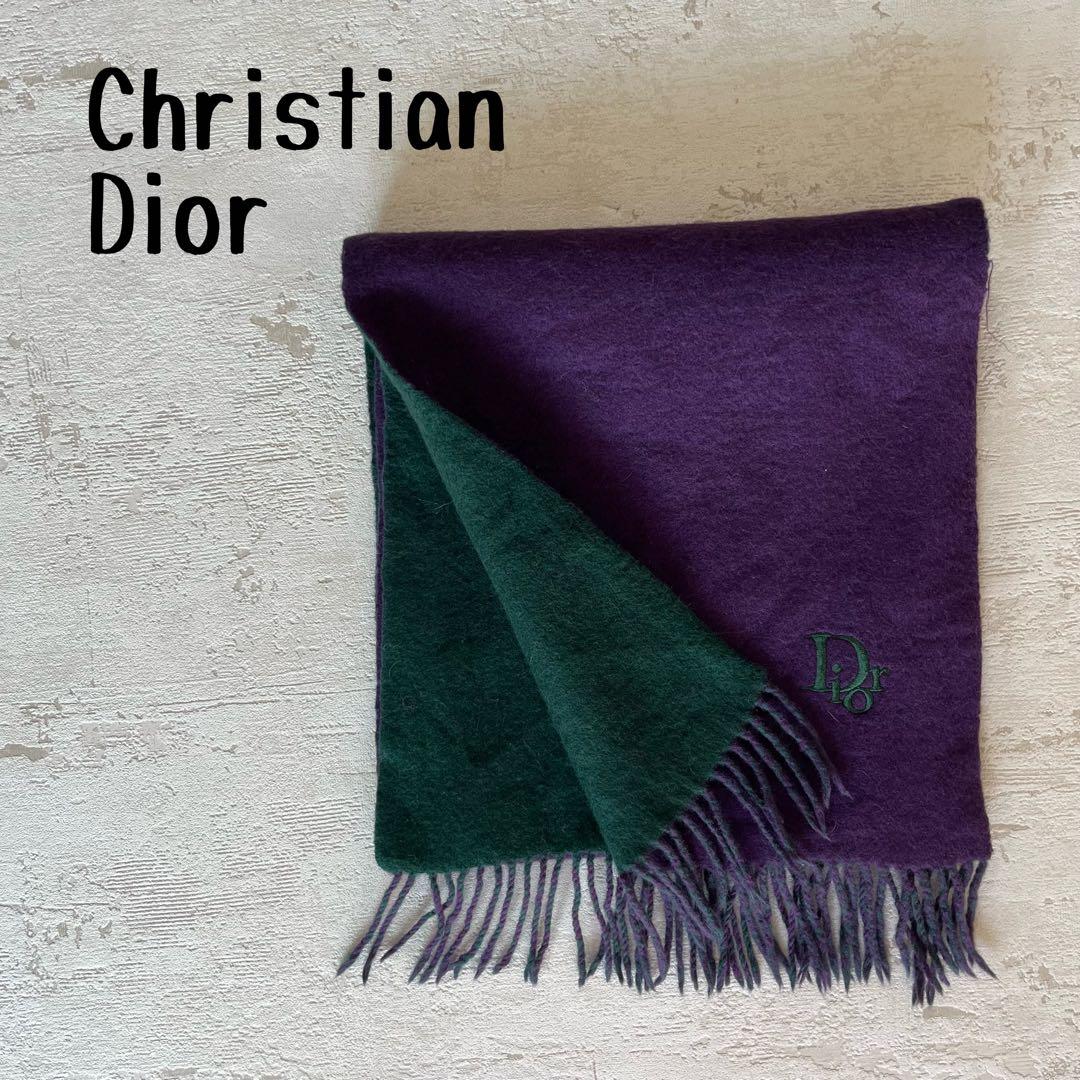 D*T様 ChristianDiorリバーシブルマフラークリスチャンディオールロ