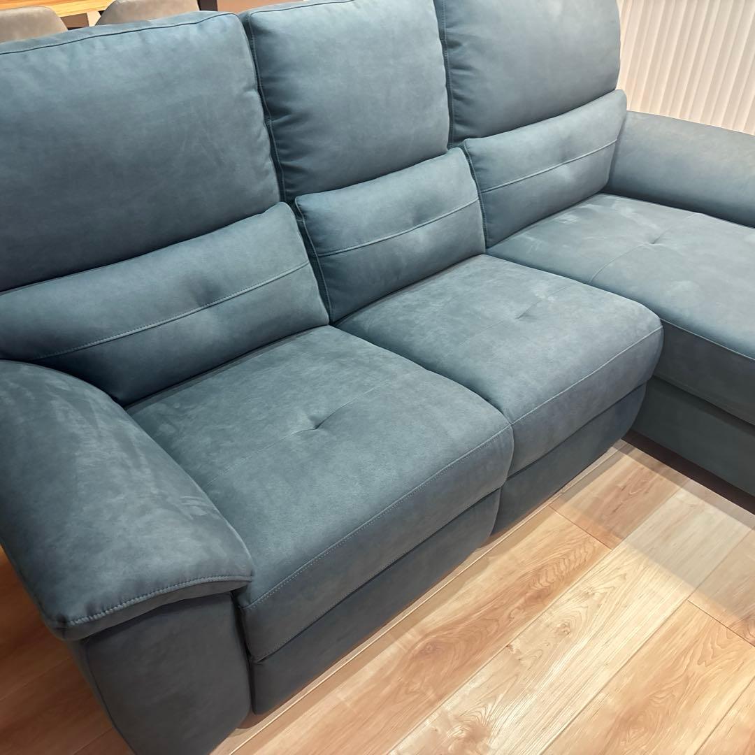 新品未使用品！CRASH GATE 3人掛けソファ 3P インディゴブルー