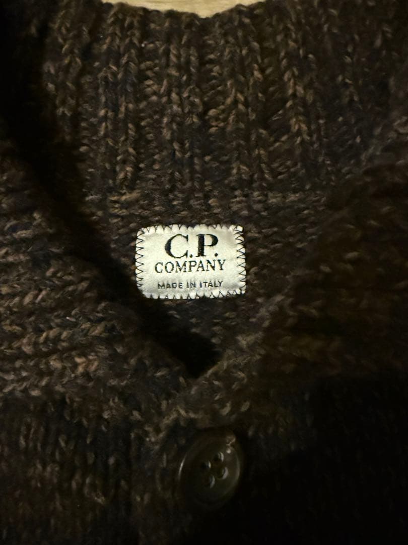 【タイムセール中】90s C.P. COMPANY ウールカーディガン