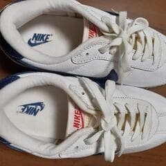 NIKE ホワイト/ネイビー スニーカー