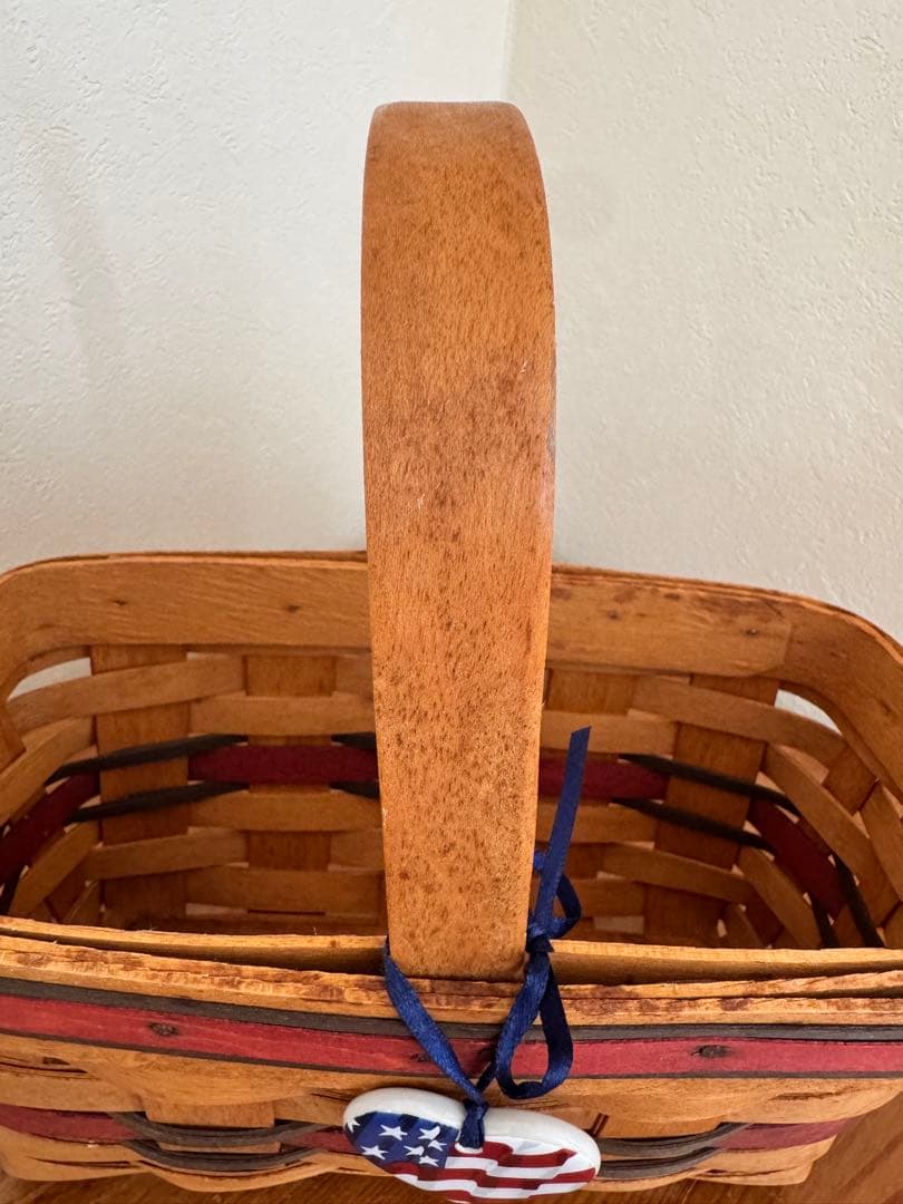 【希少】Longaberger 1994 キャンドルバスケット ライナー付