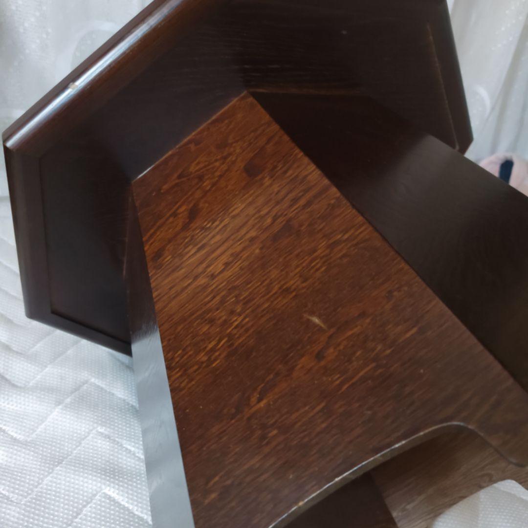 昭和レトロ　民芸家具　八角膳　ミズメザクラ　飾り台　花台　座卓机　当時物