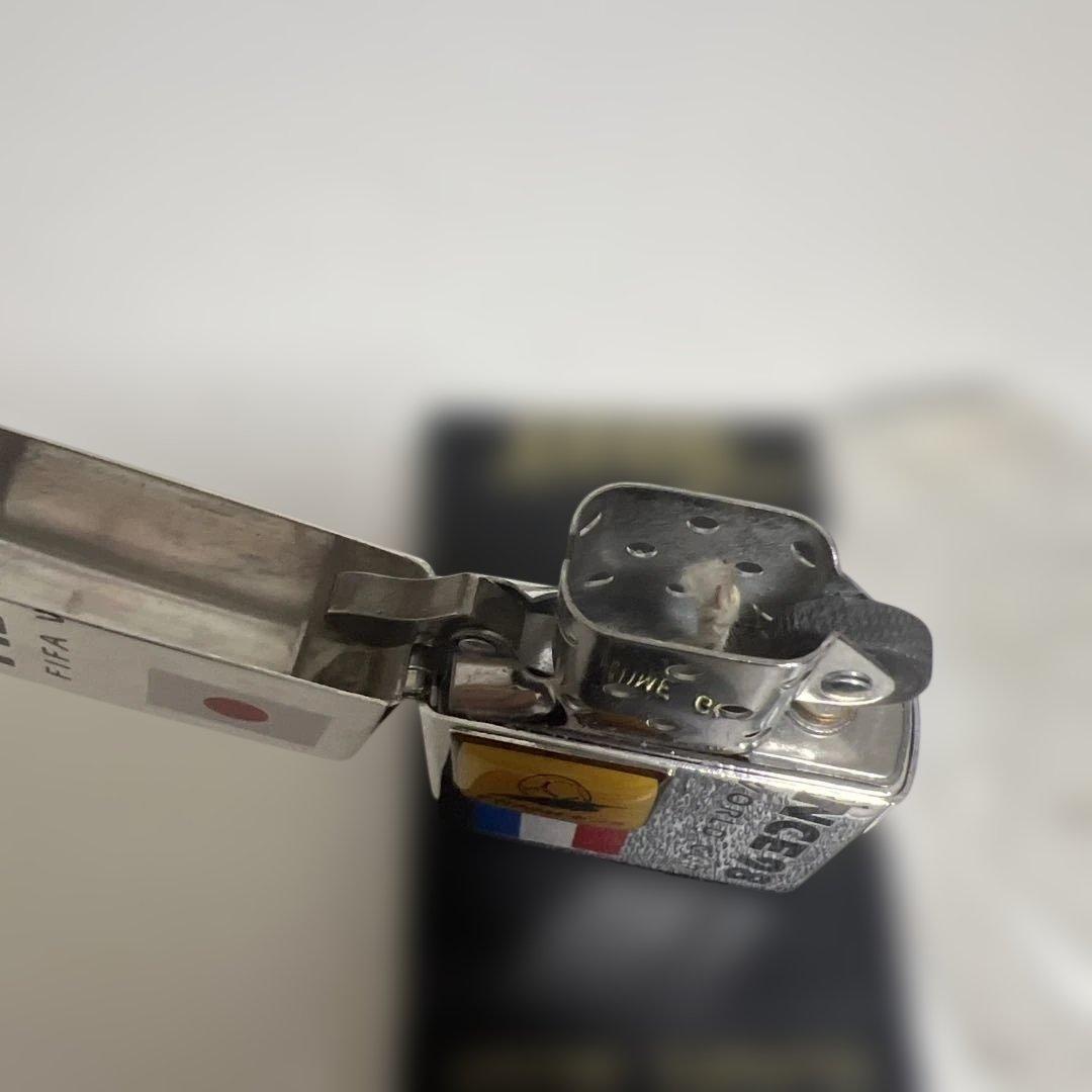 【超希少/限定品】1998年 フランスW杯 ZIPPO 日本代表（No.4524