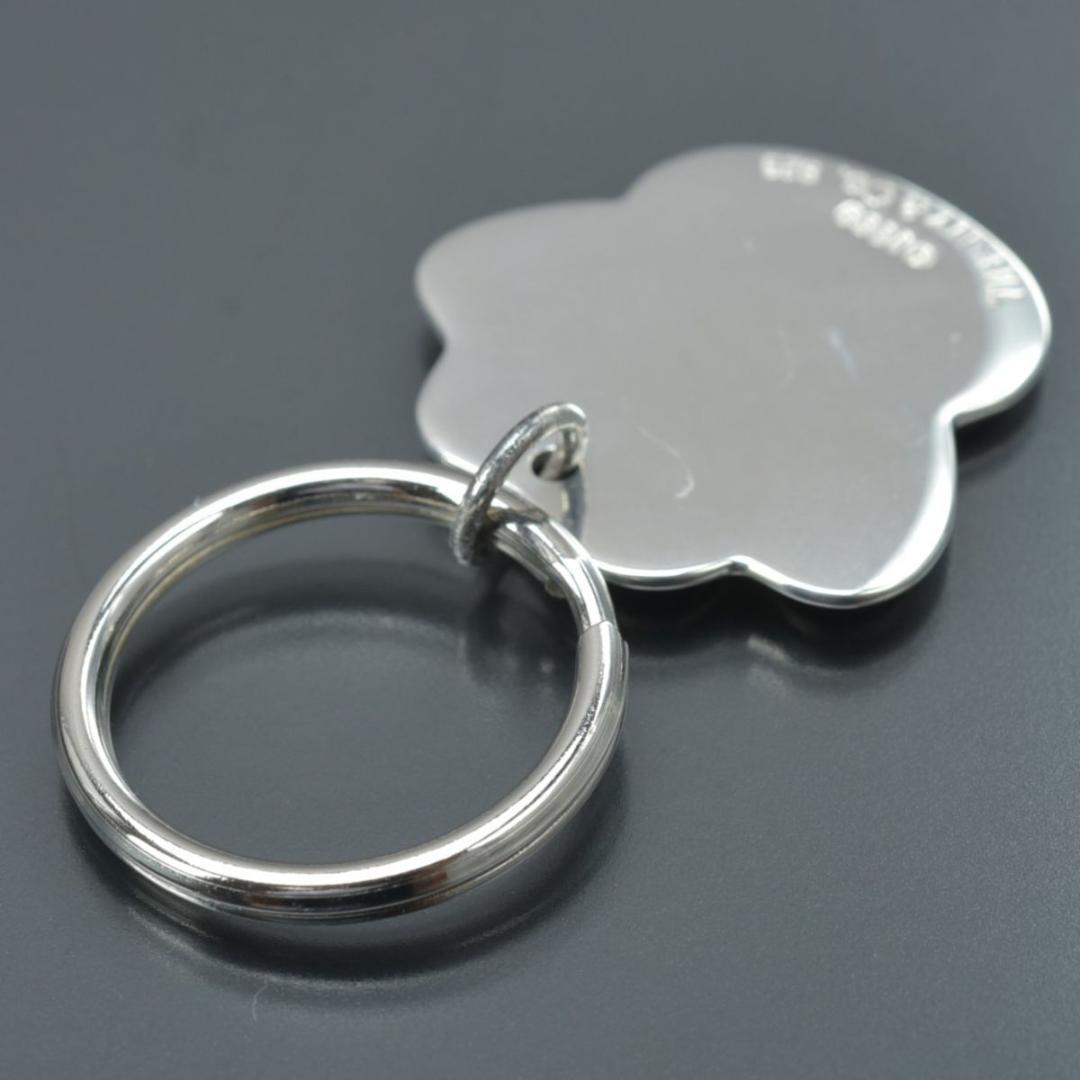 磨き済/美品 ティファニー キーリング SV925 肉球 シルバー キーホルダー