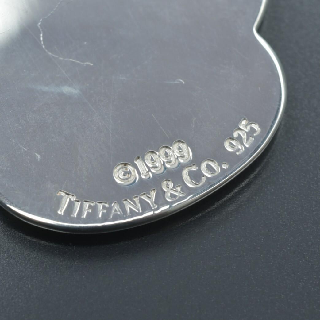 磨き済/美品 ティファニー キーリング SV925 肉球 シルバー キーホルダー