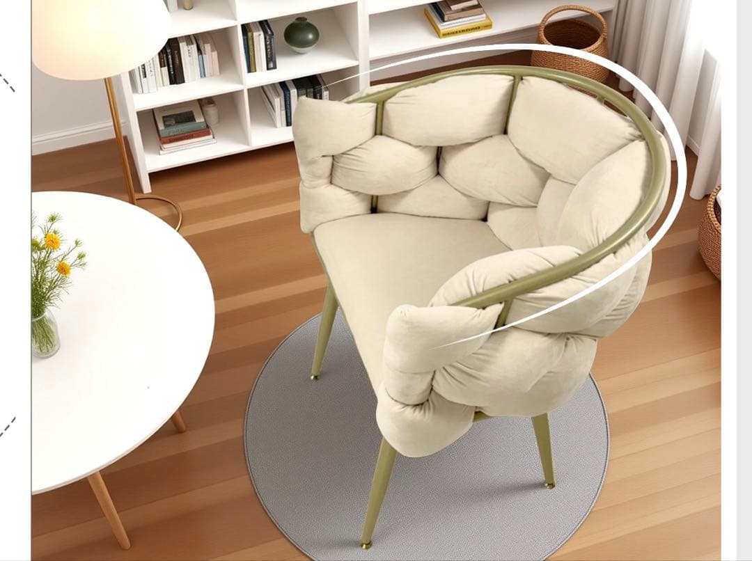 【ここあ】ダイニングチェア シングルソファ ドレッサー 1人がけ 北欧