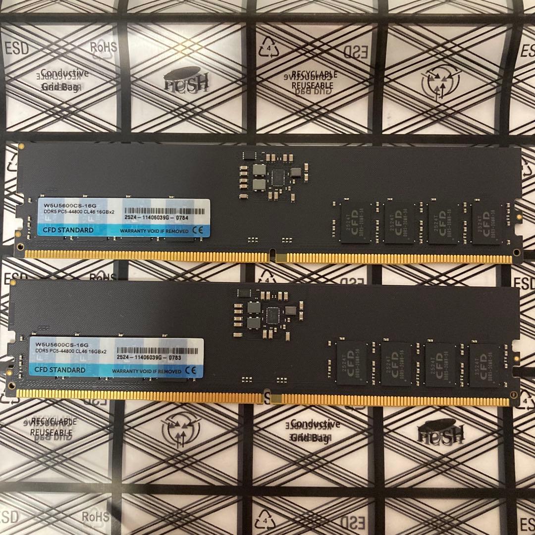 DDR5メモリ デスクトップ用 32GB