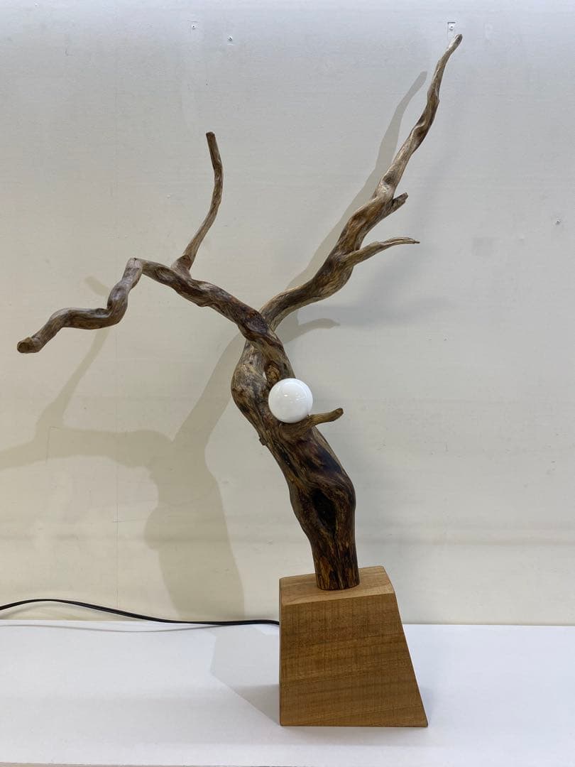 流木ライト　D+L NO.050