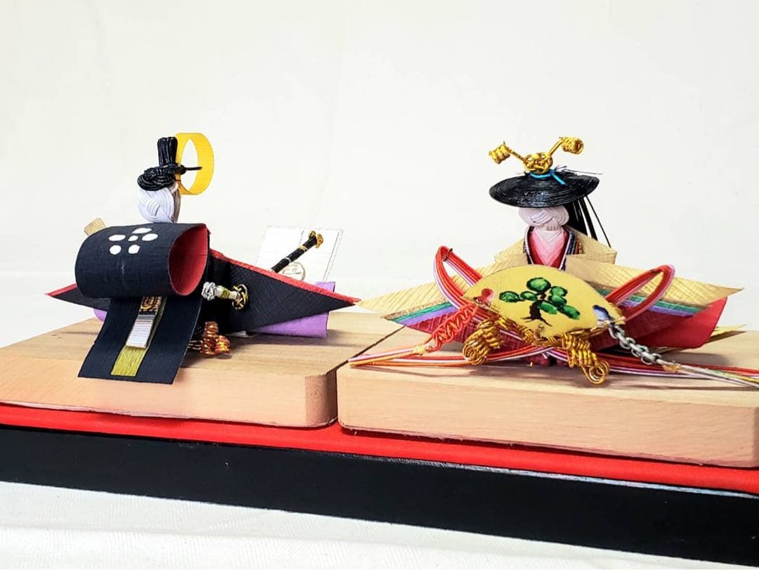 加賀水引雛人形　熨斗雛　津田千枝氏作