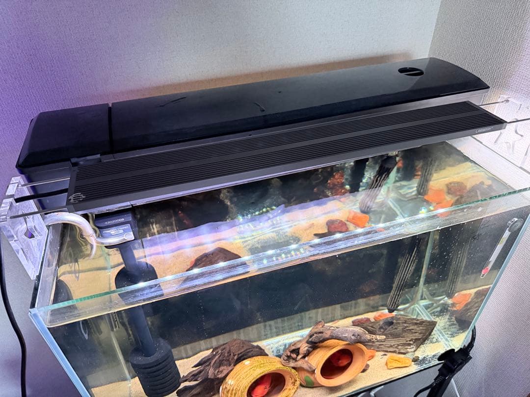 LED水槽ライト 50-60cm シルバー・ブラック