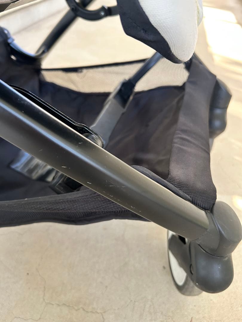 サイベックス リベル ベビーカー シーシェルベージュ バンパー等おまけ付き