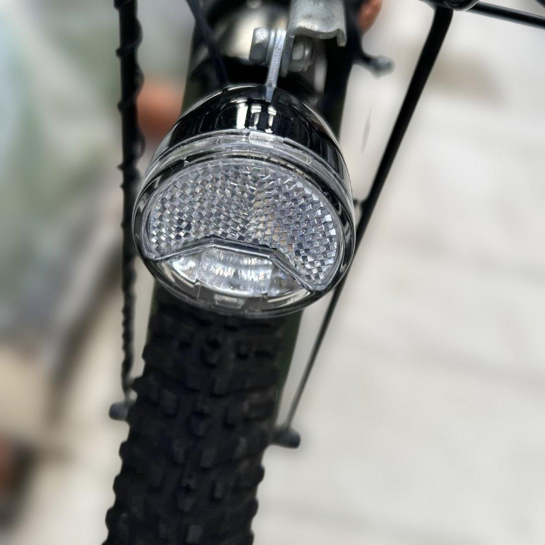 22インチ 子供用自転車 6段変速 LEDダイナモライト