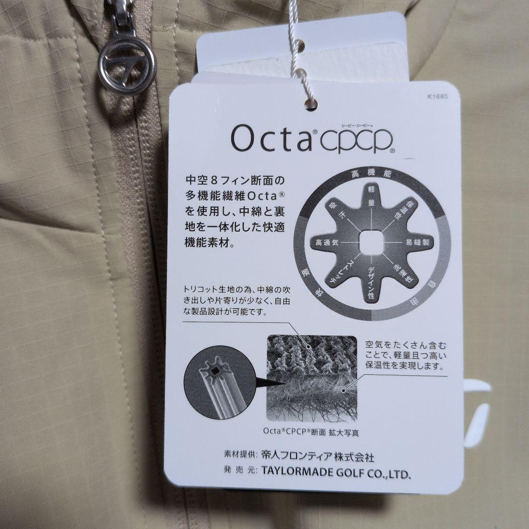 テーラーメイド:レディース:Lサイズ:フルジップ フーディー:ベージュ/ネイビー