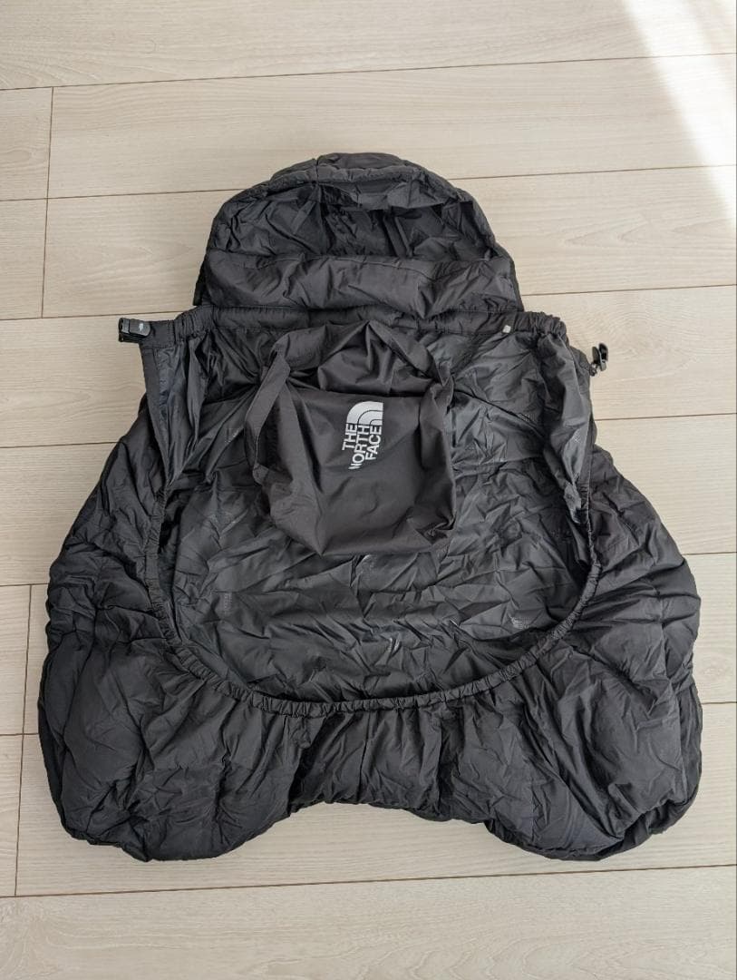 ノースフェイス　ベビーシェルブランケット　黒　中綿ダウン