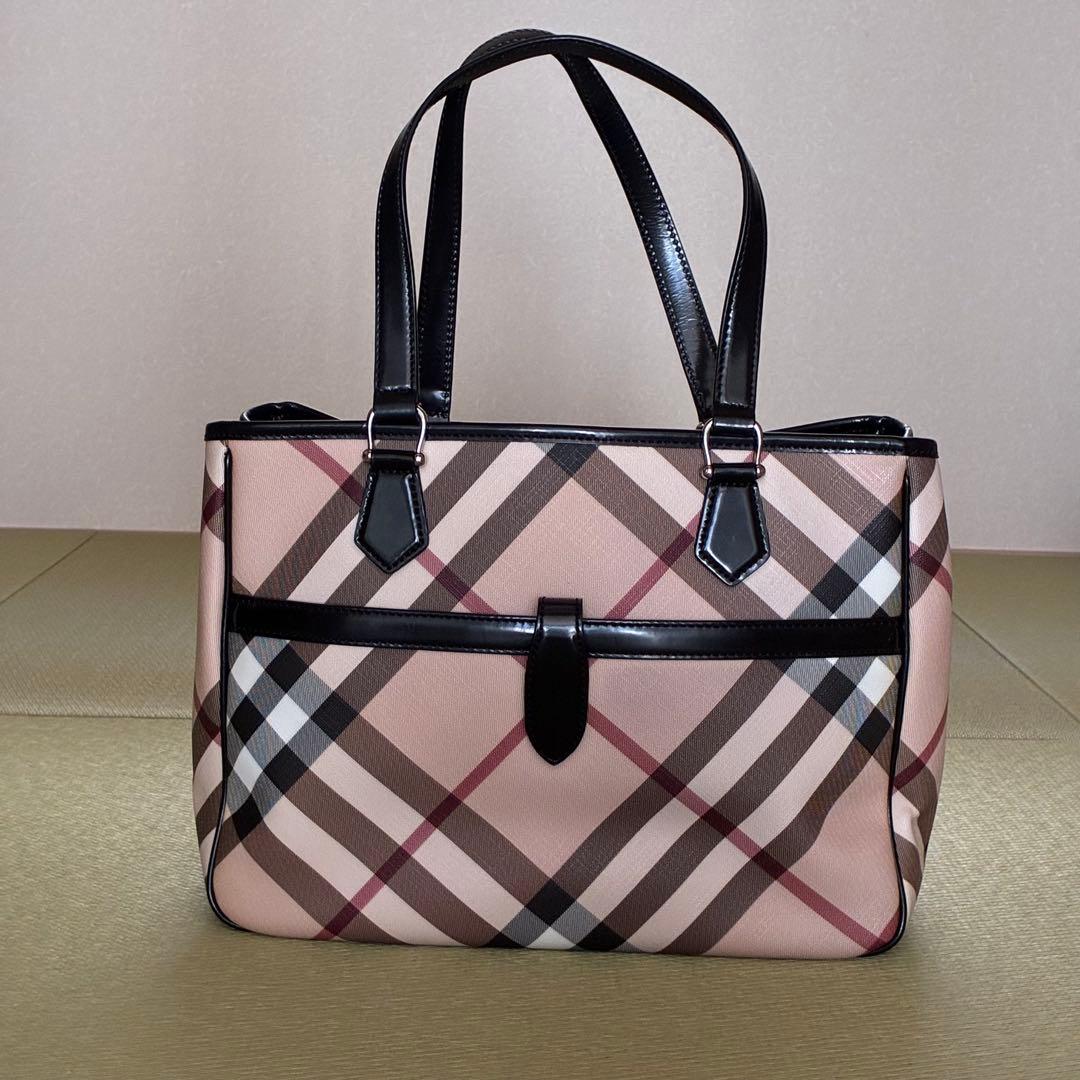 BURBERRY バーバリー ノバチェック トートバッグ