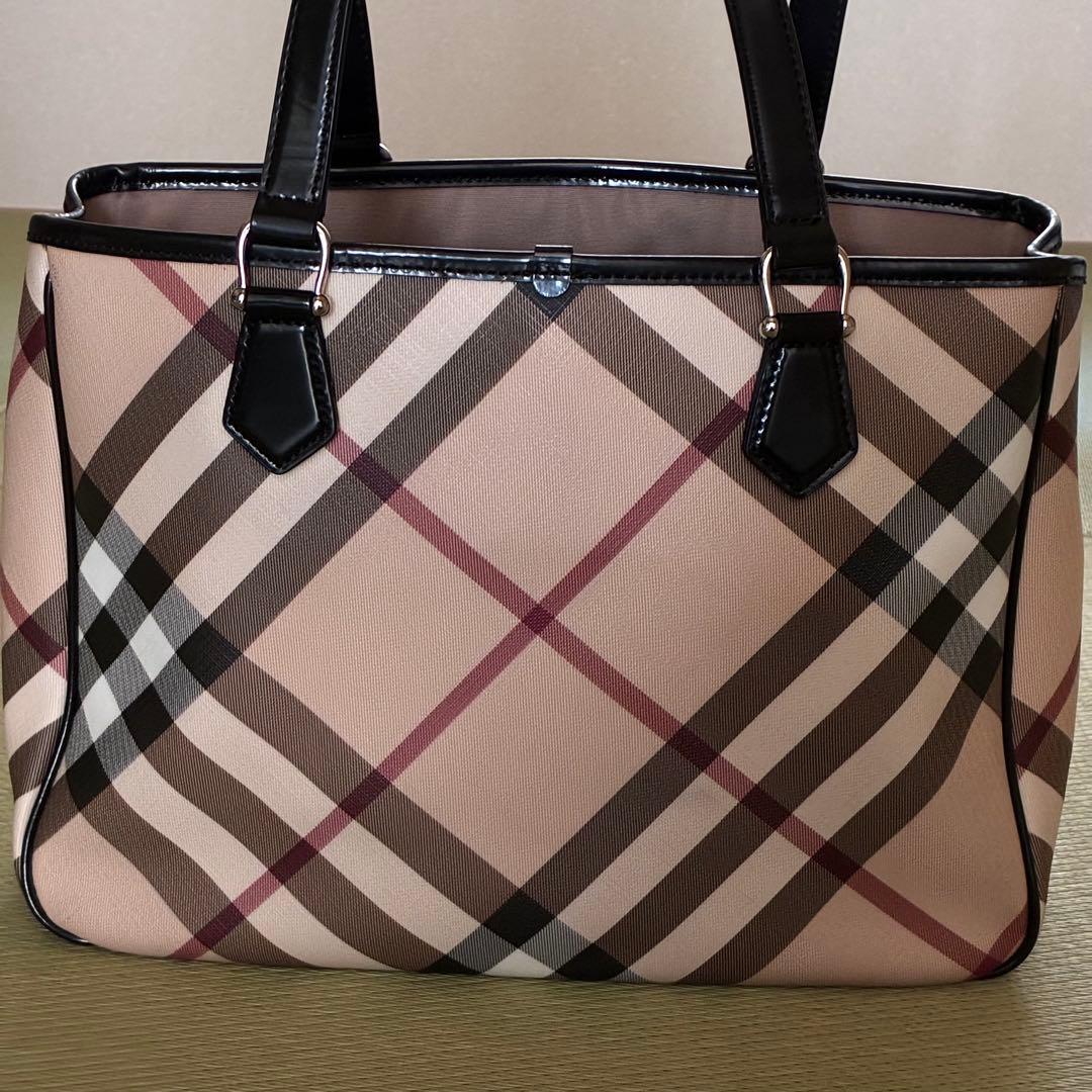BURBERRY バーバリー ノバチェック トートバッグ