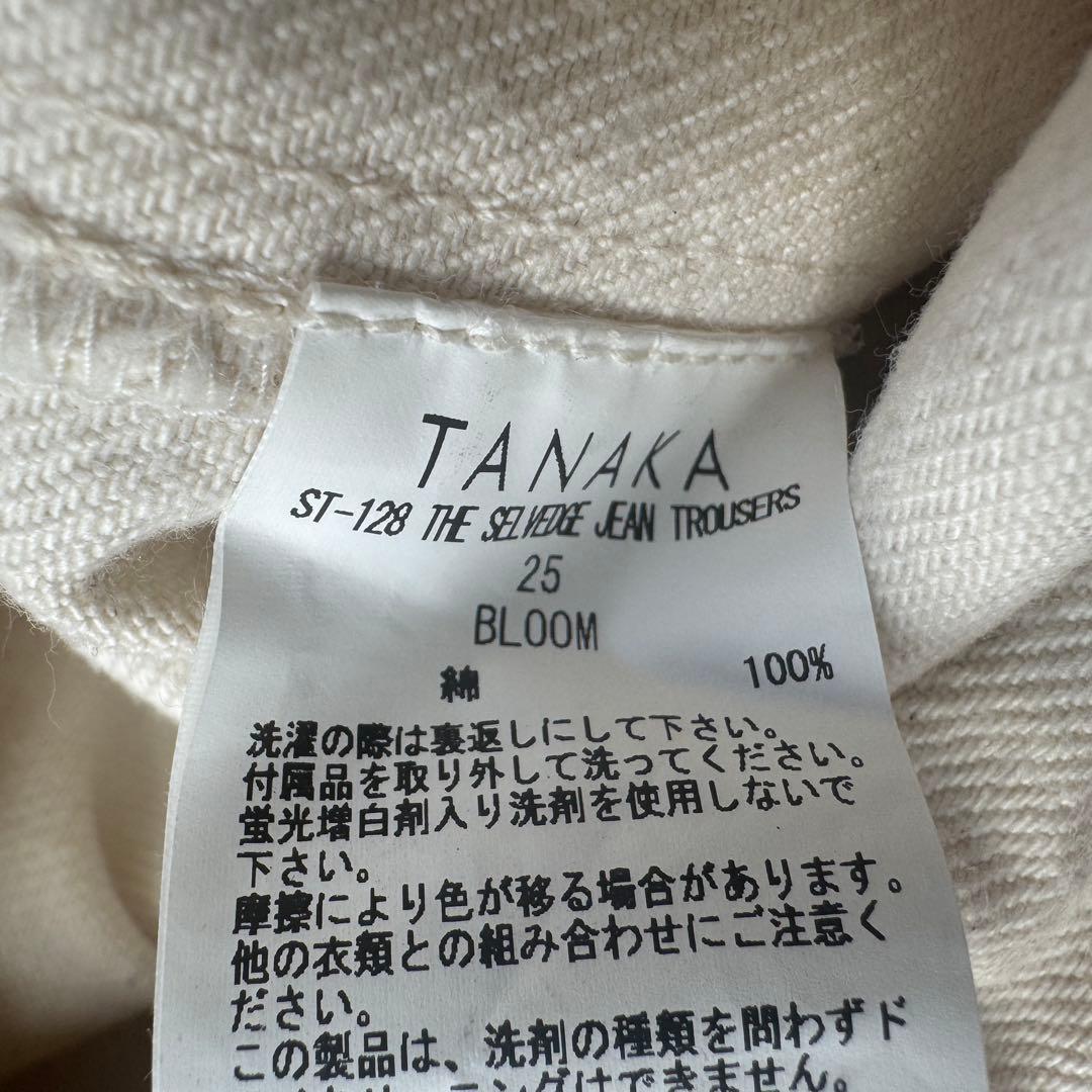 パンツ TANAKA THE SELVEDGE JEAN TROUSERS BLOOM
