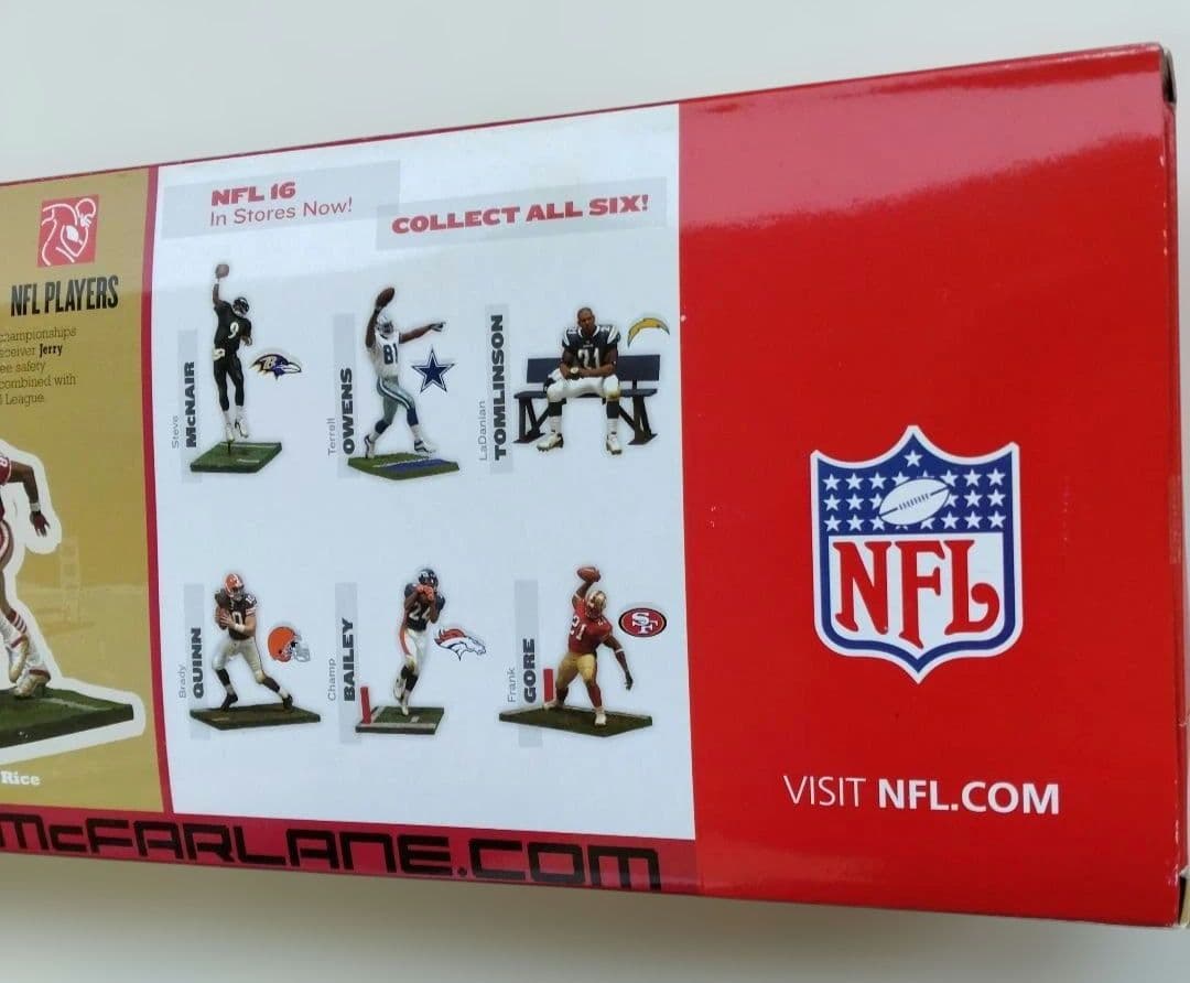 チ*マ様 (限定品/未開封品)マクファーレンNFL 3-Pack/49ers フ