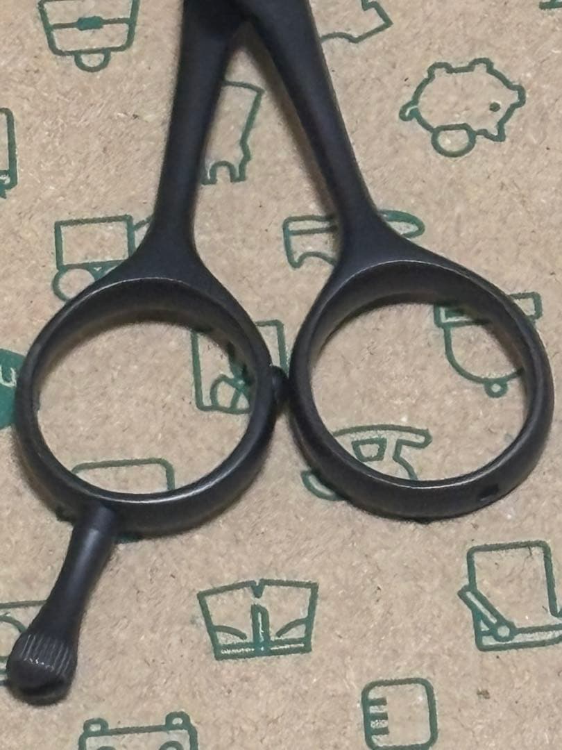 ミズタニシザー　ブラックスミス　レトロ　ブラック　5.5インチ