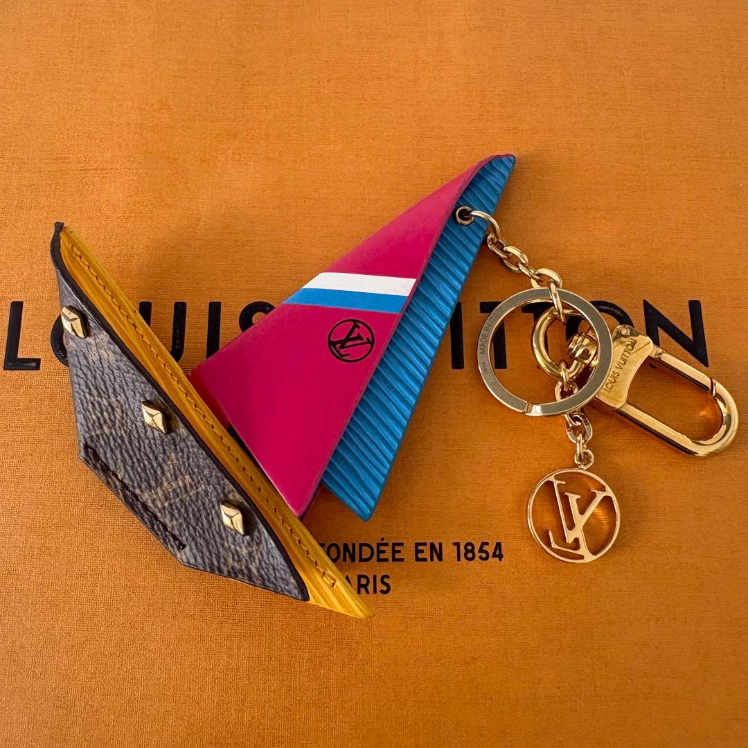 【希少】 ルイヴィトン キーリング スタッズ ヨット マリン