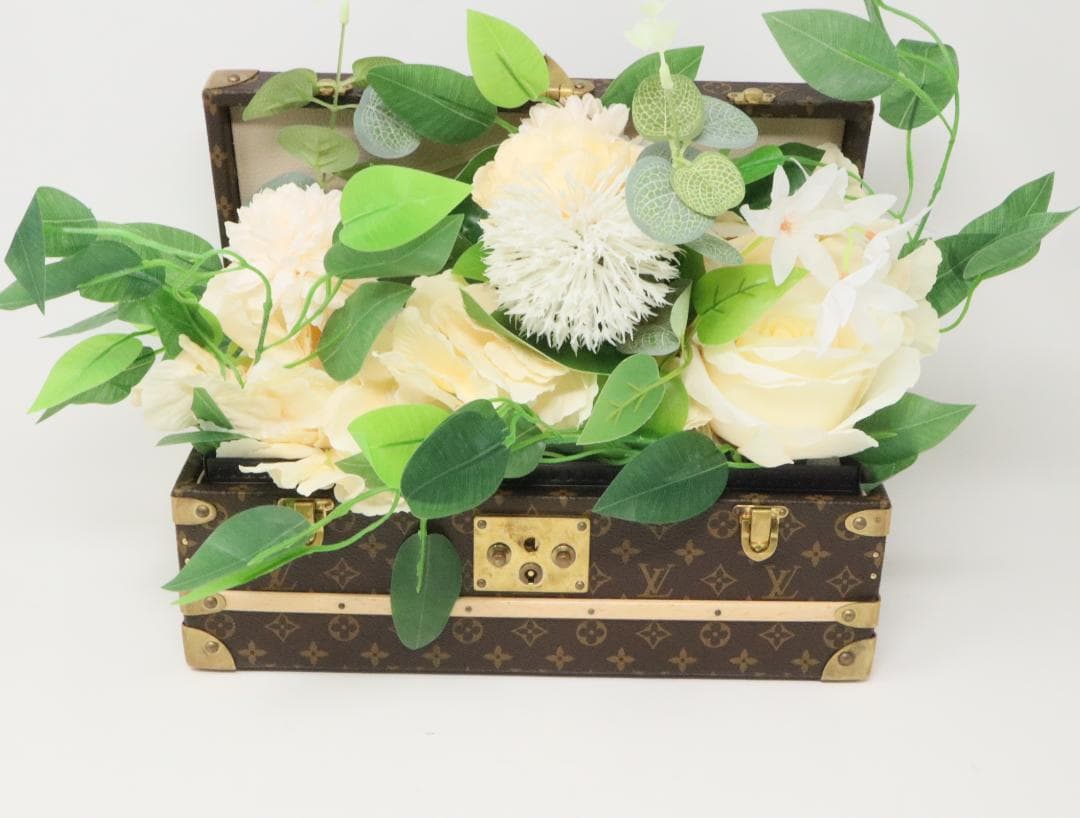 ヴィトン マルフルール M41504 フラワーボックス 花 トランク