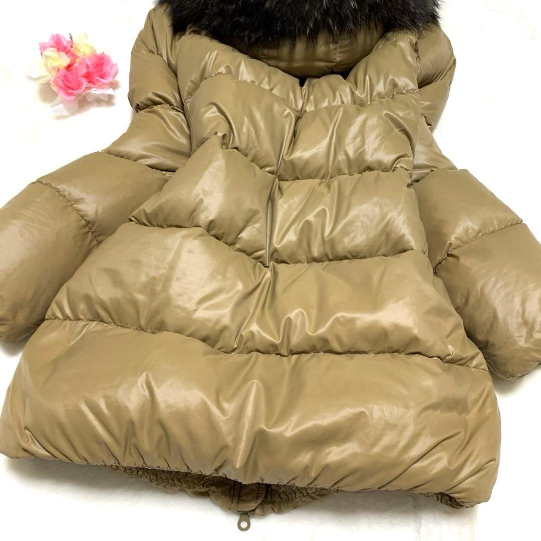 ★未使用級　デュベティカ　ダウンコート❤︎カッパ　2way ❤︎ラクーンファー　ML