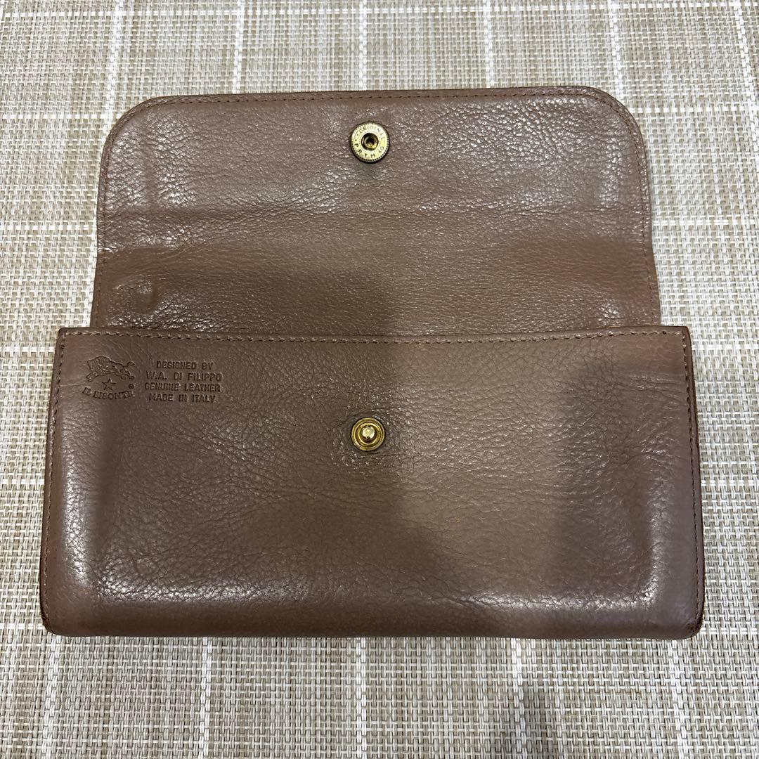 イルビゾンテ　ILBISONTE グレー　長財布
