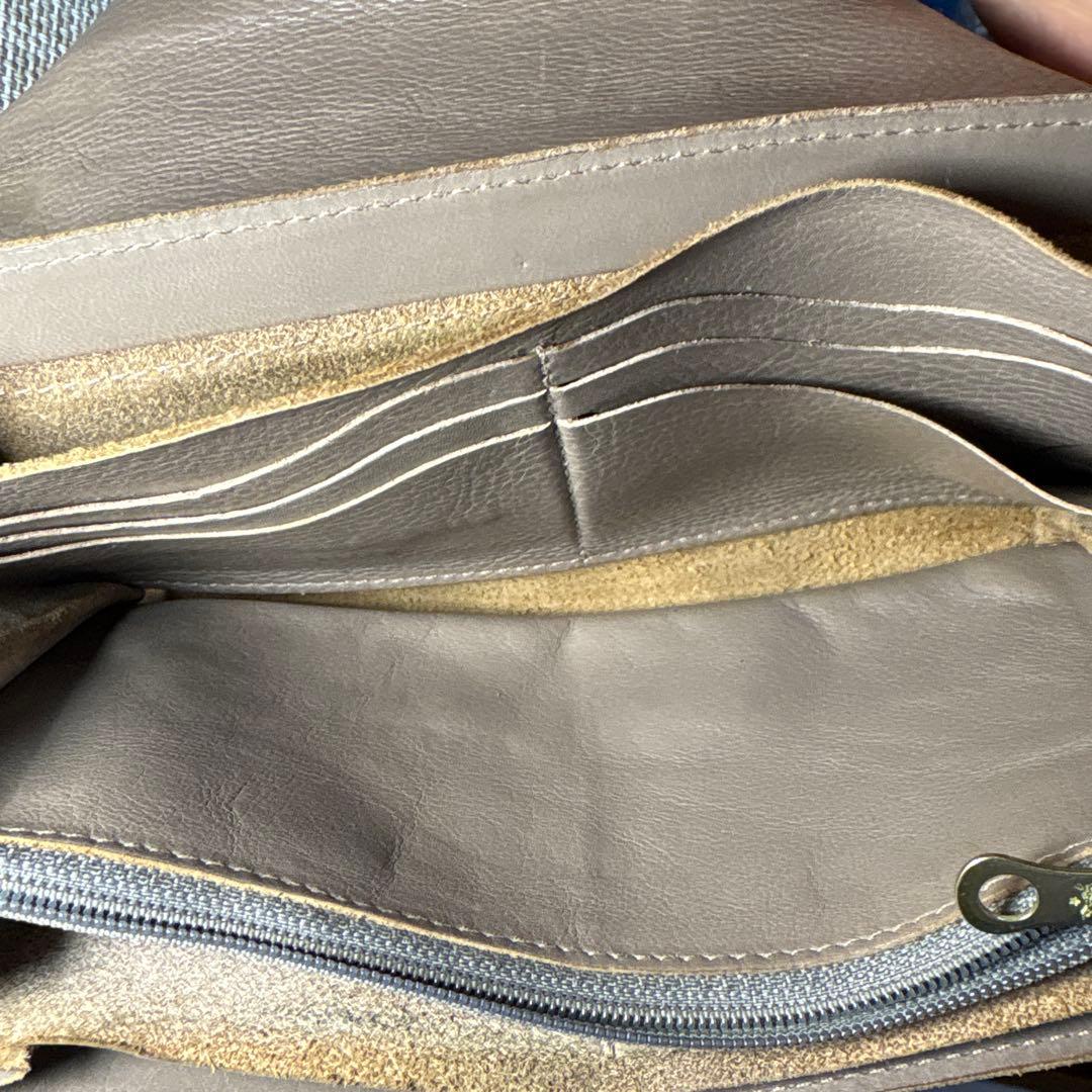 イルビゾンテ　ILBISONTE グレー　長財布