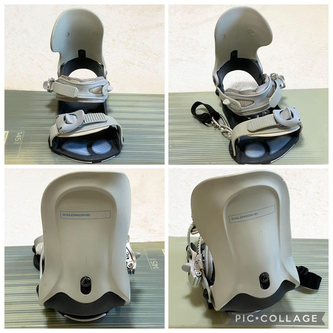 SALOMON スノーボード　2点セット　サロモン　板　ビンディング　145cm