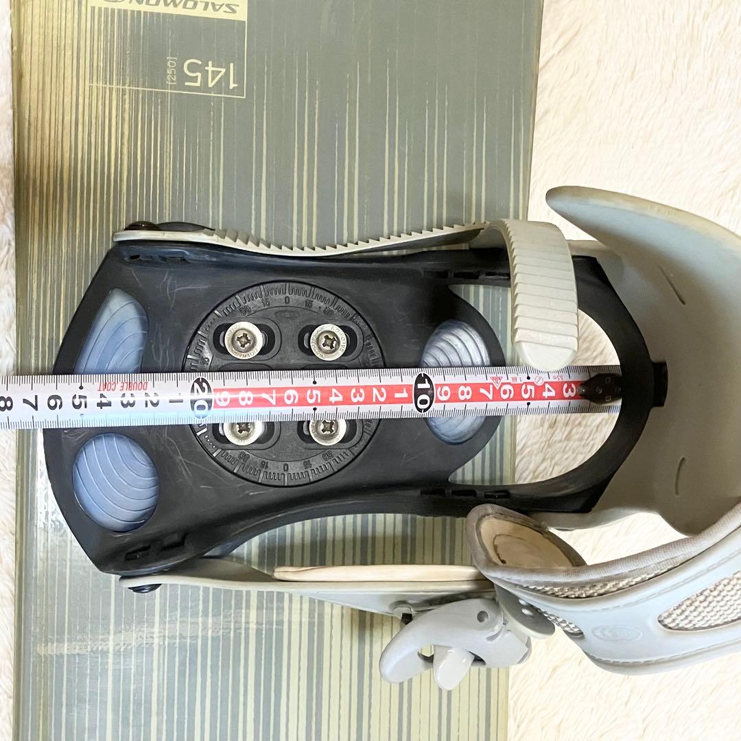 SALOMON スノーボード　2点セット　サロモン　板　ビンディング　145cm