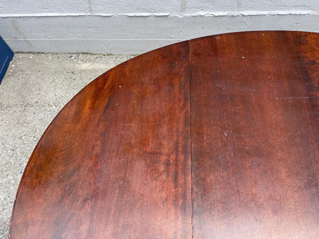 ★ 昭和 レトロ 家具 ダイニングテーブル 松本民芸家具 机 テーブル 折り畳み