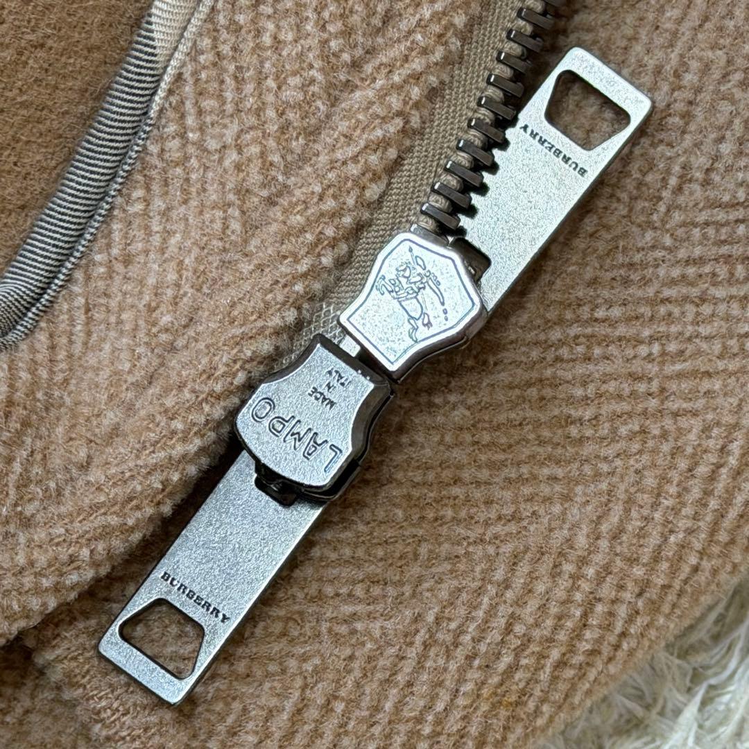 ☆極美品☆バーバリー　ダッフルコート　ヘリンボーン　ハニーベージュ　38M