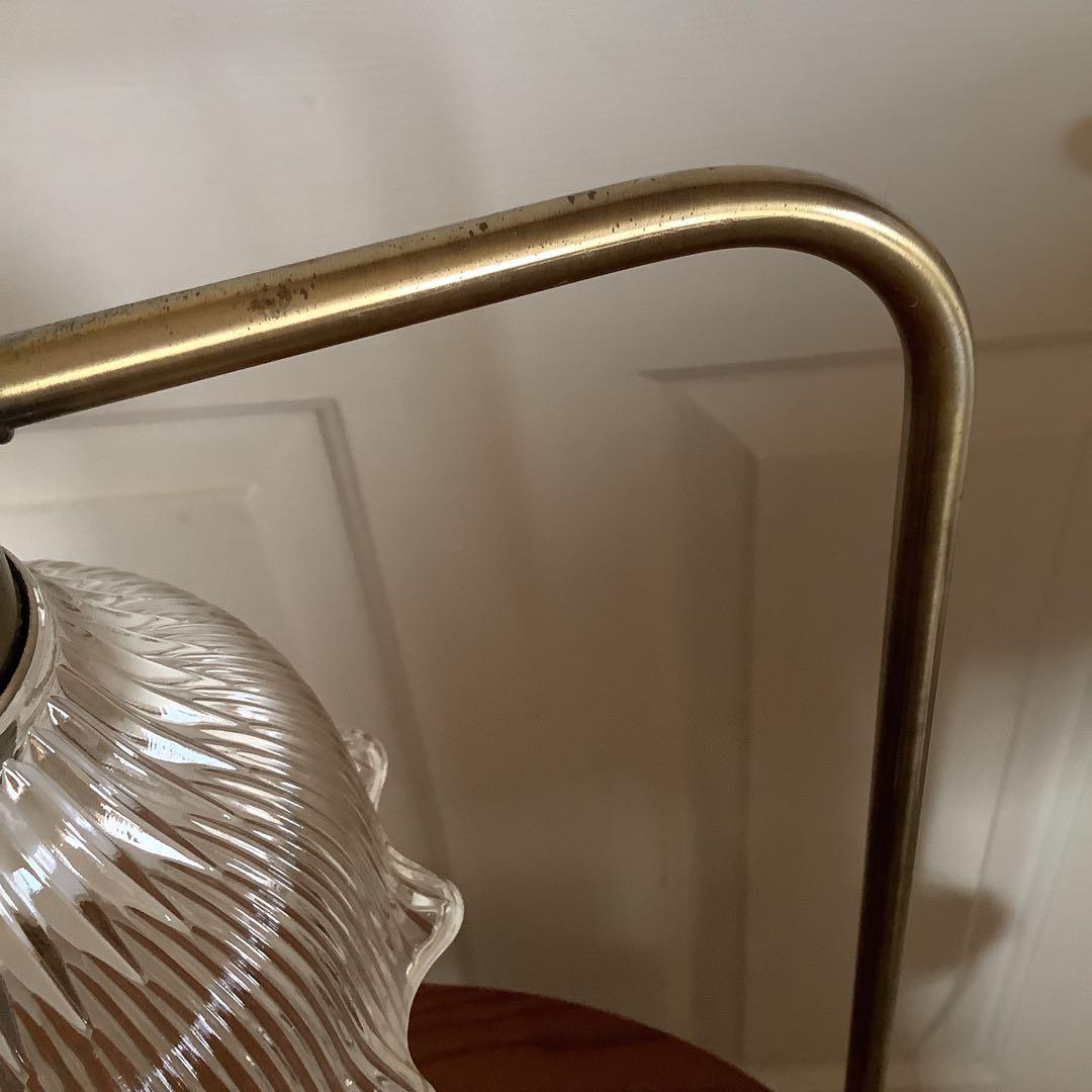 昭和レトロ　家具　木製　照明付き テーブル付き マガジンラック　サイドテーブル