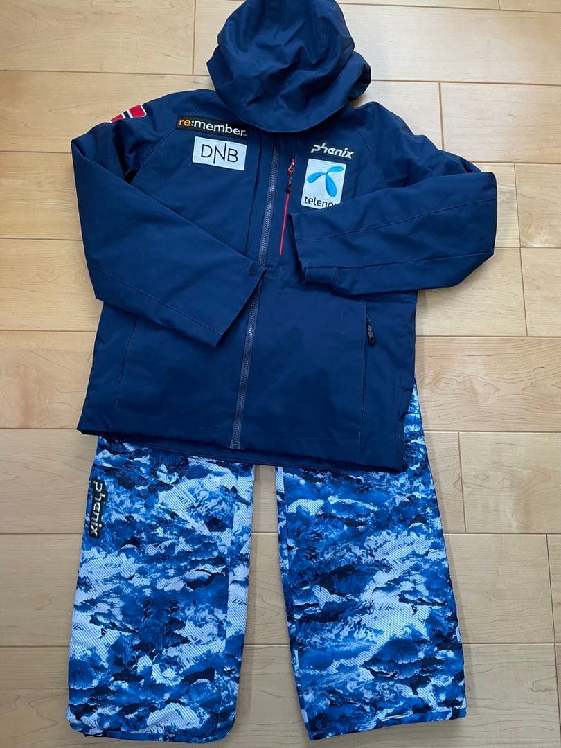 フェニックス　スキーウェア上下　150 ノルウェー