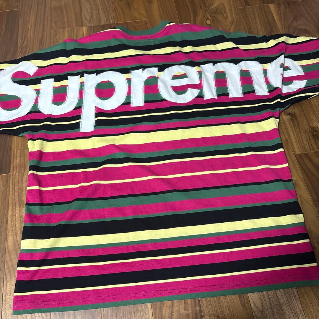 トップス supreme Intarsia S/S Top box logo tee
