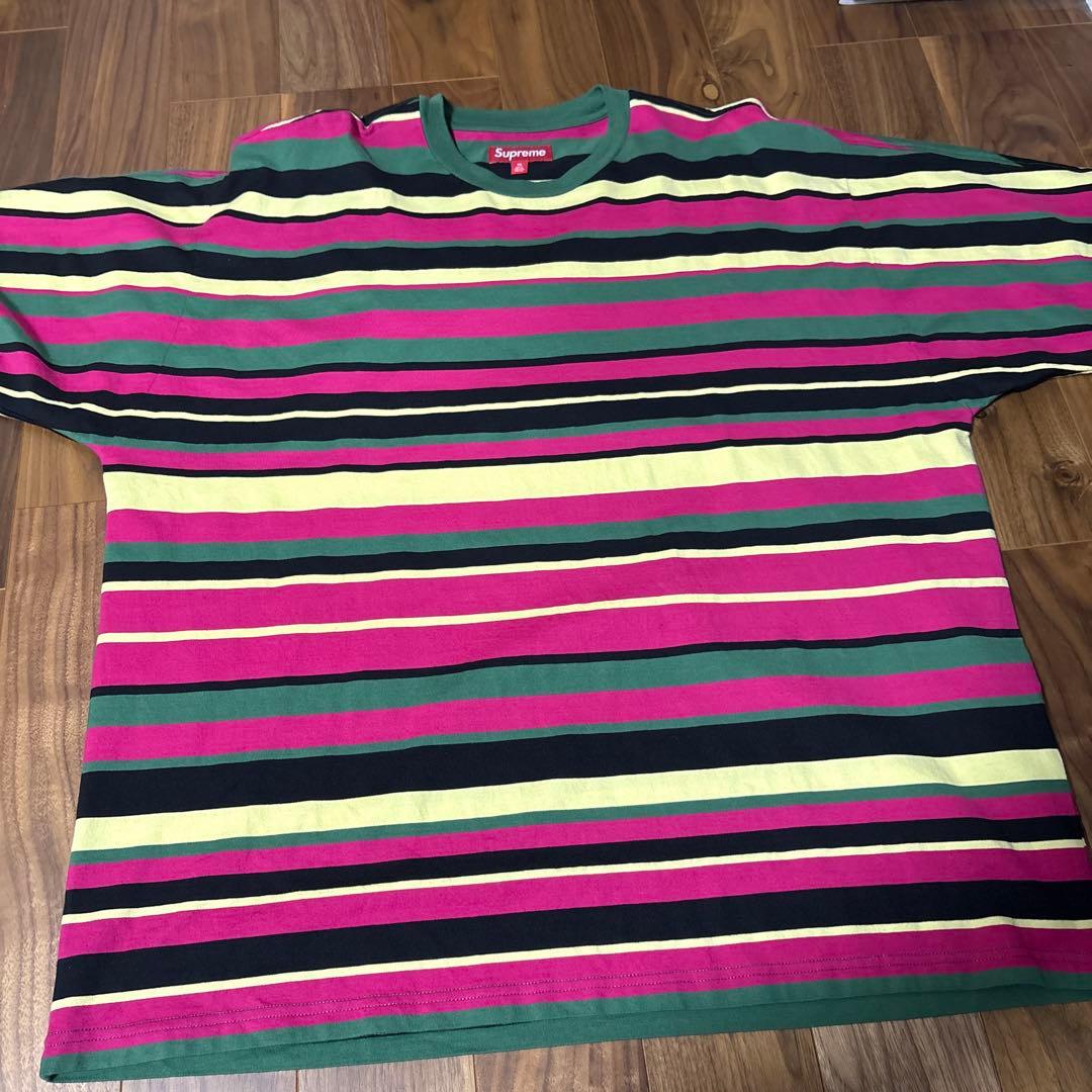 トップス supreme Intarsia S/S Top box logo tee