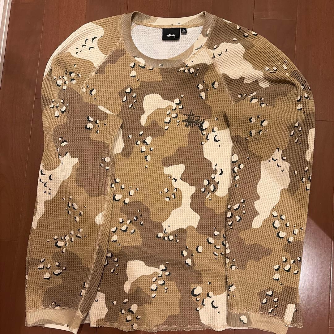 山*雛様 stussy thermal 迷彩　XL
