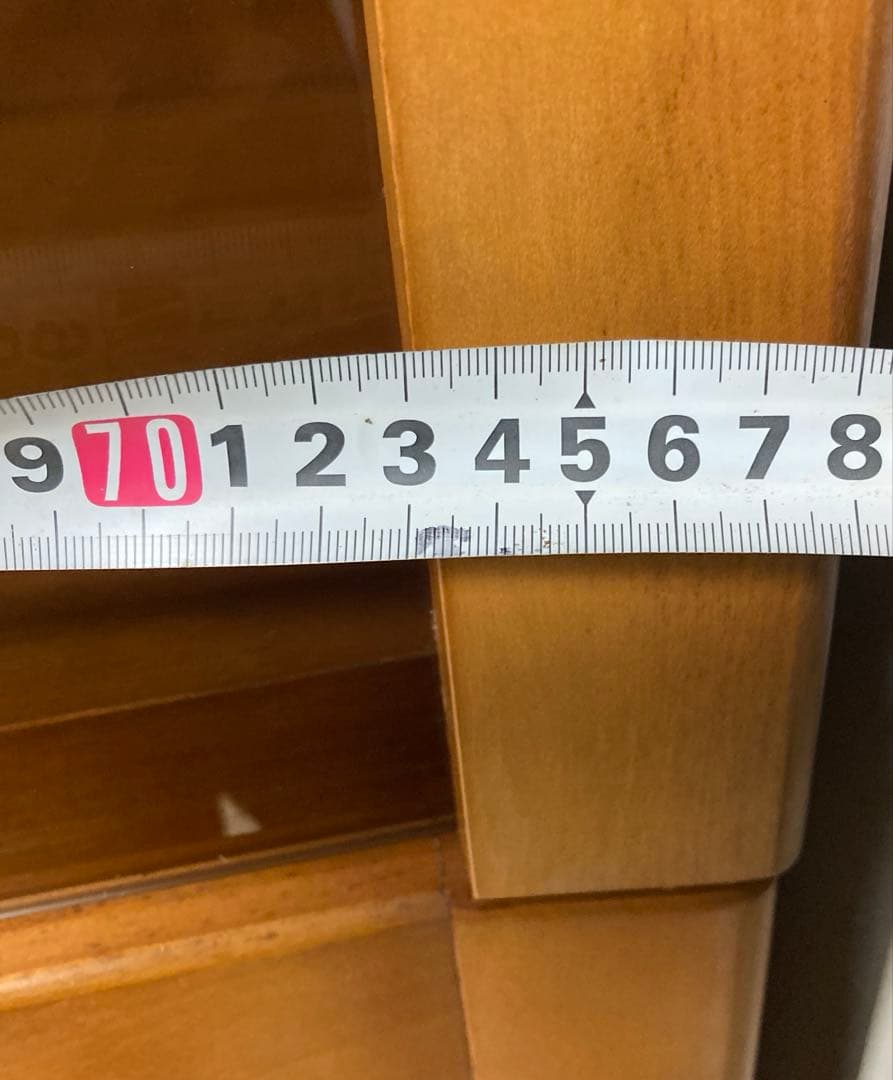 【送料込み】マルニ木工　ダウンライト付きキャビネット　フタバ木工