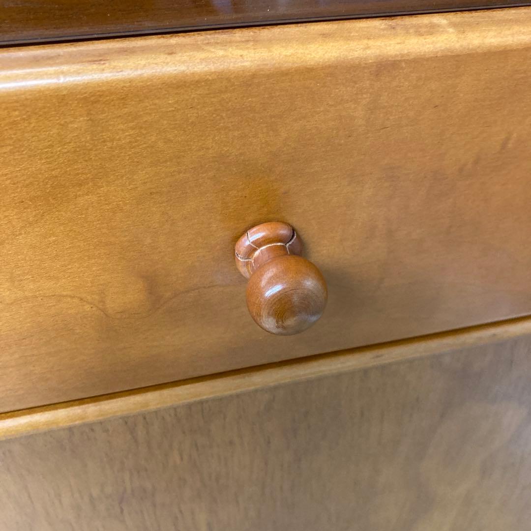 【送料込み】マルニ木工　ダウンライト付きキャビネット　フタバ木工