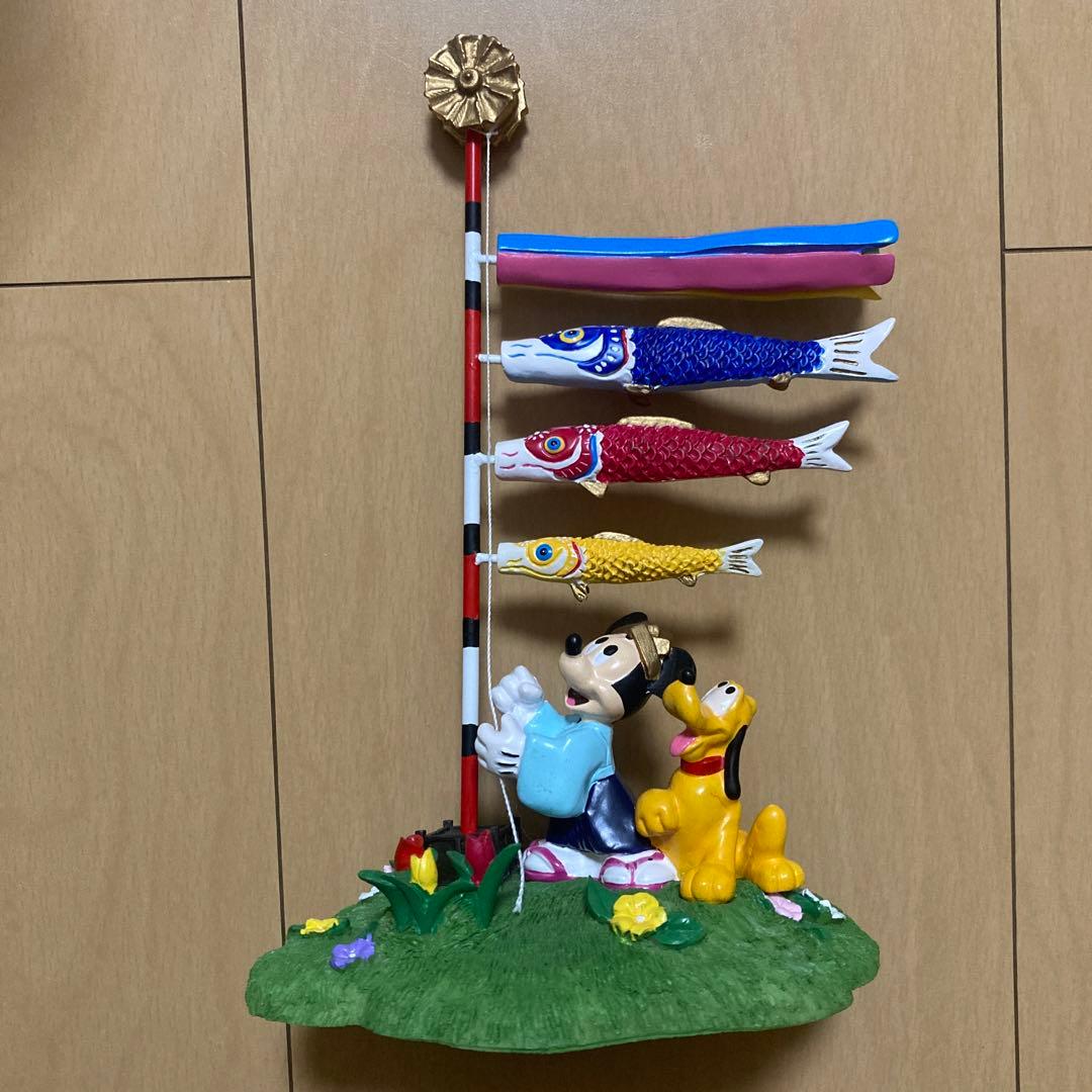 【即購入ok!!】レア ディズニー ミッキー ジオラマ 五月人形 フィギュア