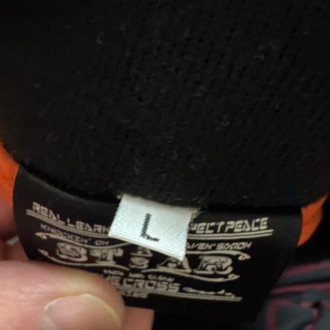 FLYING TIGERS フライングタイガー刺繍 フライトジャケットＬ黒