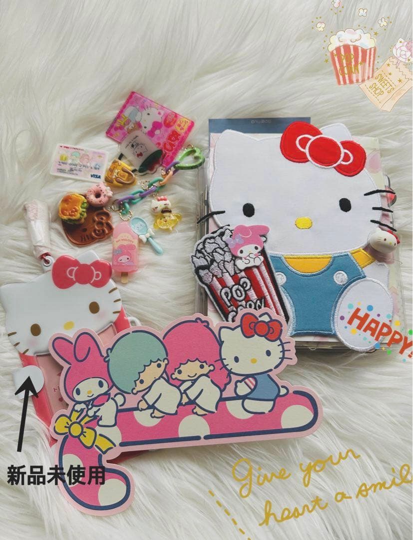サンリオおすそ分けファイル♡Kitty♡マイメロダイカット尽くしレアレア限定1