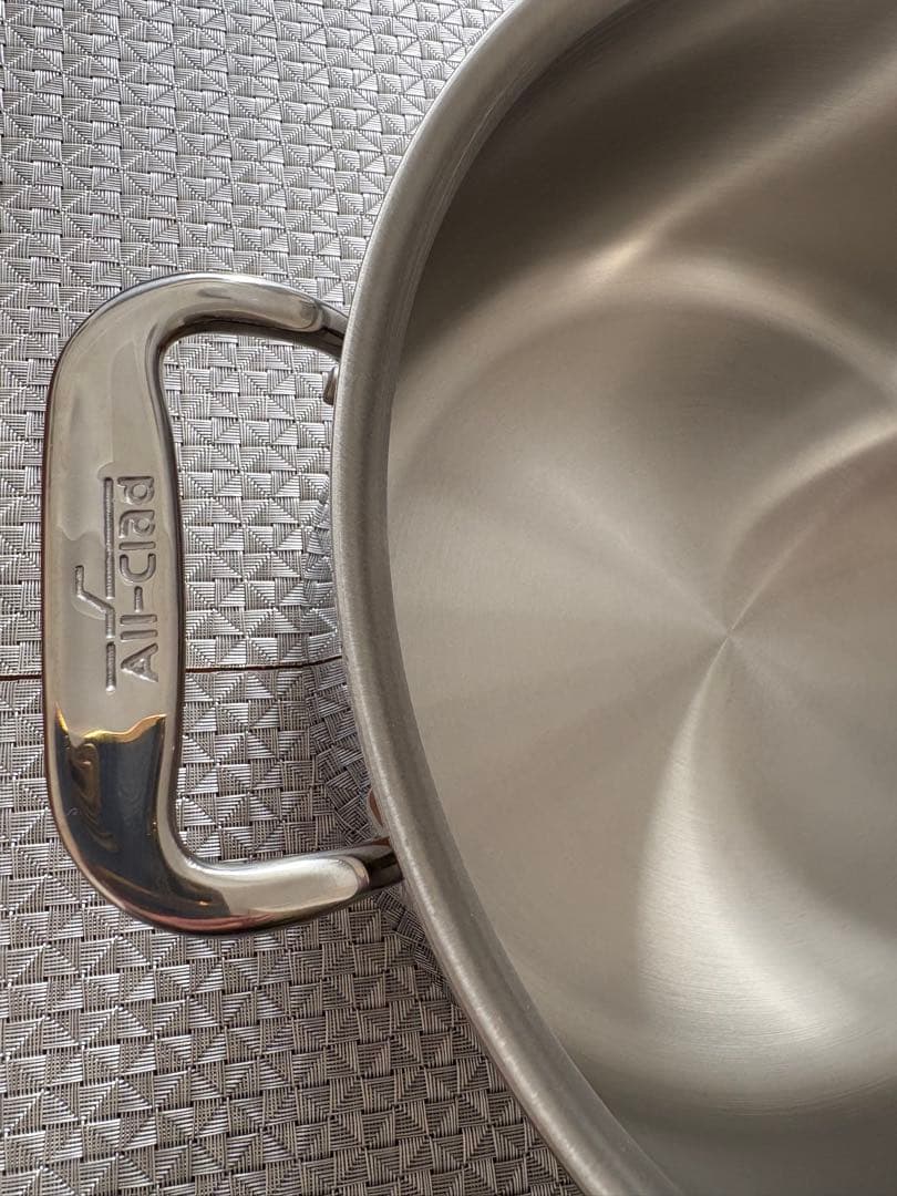 All-Clad オールクラッド ステンレス 両手鍋 8Qt バーキーパーズ付